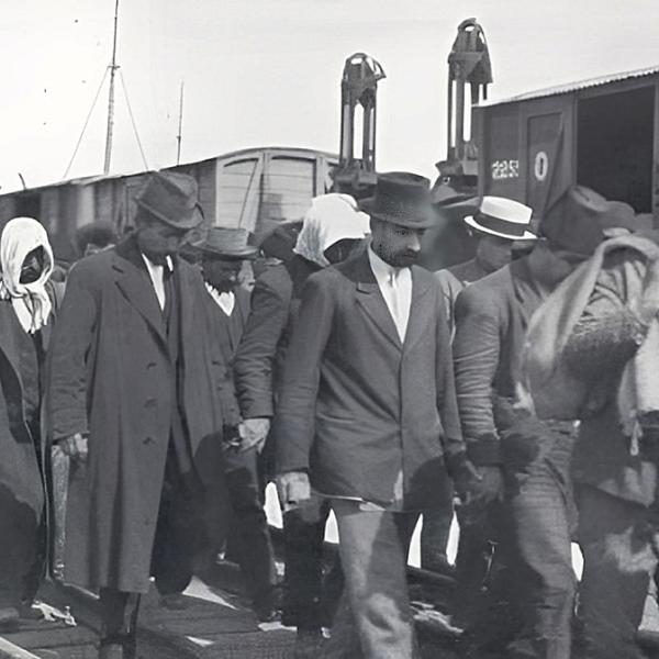 Men of military age deported to the interior